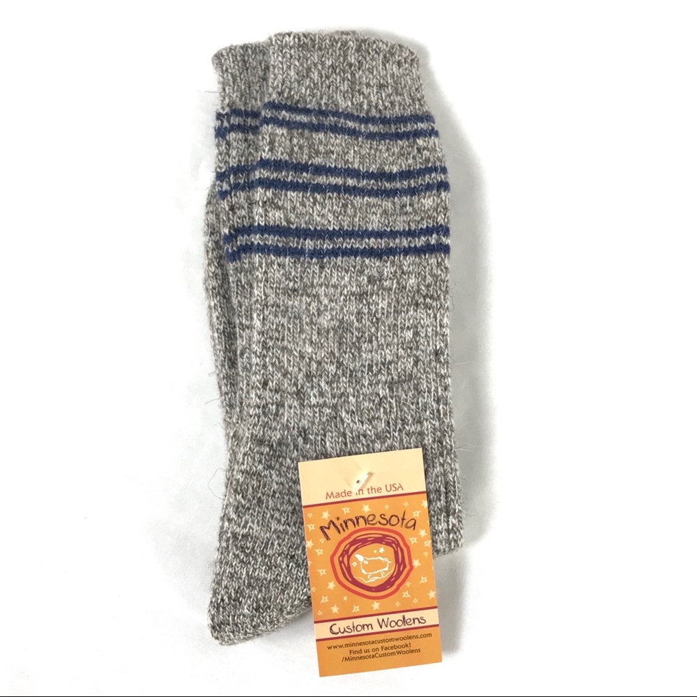 Minnesota Custom Woolens Angora Merino Wool Socks - Picture 1 of 4
